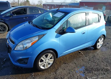 2013 Chevrolet Spark 1Lt из США, поврежденный, VIN KL8CD6S94DC504483